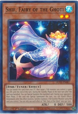 Shif, Fairy of the Ghoti - POTE-EN087 - Super Rare