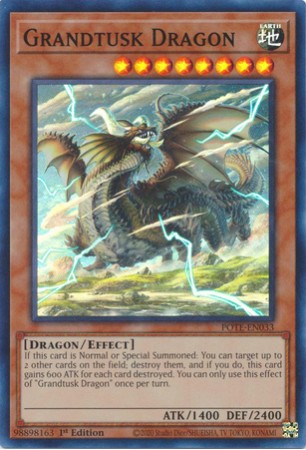 Grandtusk Dragon - POTE-EN033 - Super Rare