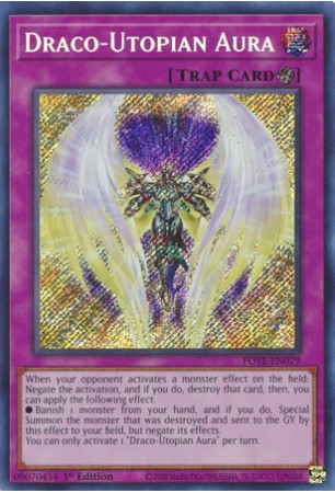 Draco-Utopian Aura - POTE-EN079 - Secret Rare