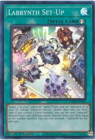 Labrynth Set-Up - TAMA-EN022 - Super Rare