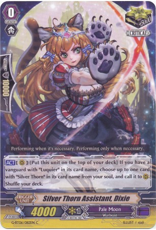 Silver Thorn Assistant, Dixie - G-BT06/082EN - C