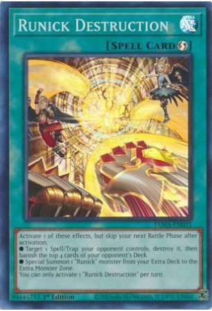 Runick Destruction - TAMA-EN031 - Super Rare