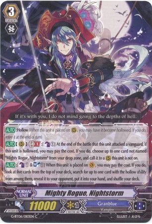 Mighty Rogue, Nightstorm - G-BT06/083EN - C