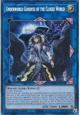 Underworld Goddess of the Closed World - MP22-EN028 - Prismatic Secret Rare