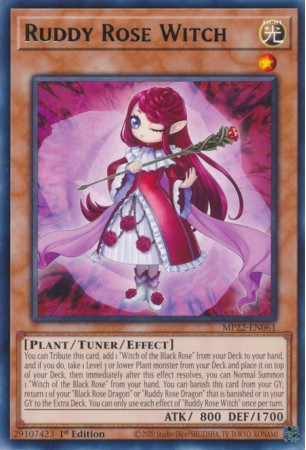 Ruddy Rose Witch - MP22-EN061 - Rare