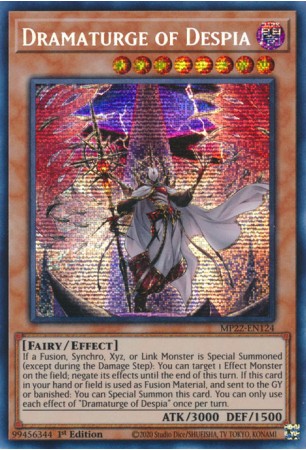 Dramaturge of Despia - MP22-EN124 - Prismatic Secret Rare