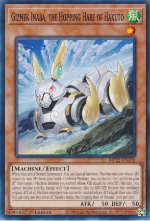 Gizmek Inaba, the Hopping Hare of Hakuto - MP22-EN130 - Common