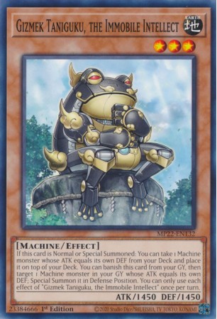 Gizmek Taniguku, the Immobile Intellect - MP22-EN132 - Common