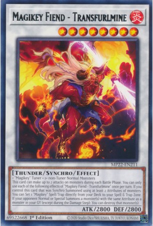 Magikey Fiend - Transfurlmine - MP22-EN211 - Rare