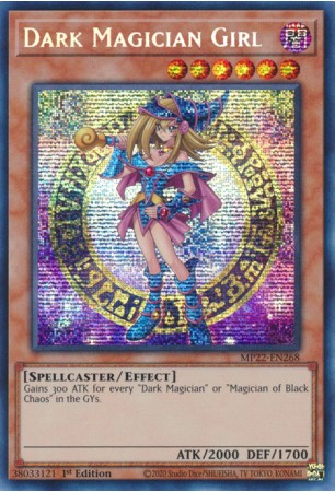 Dark Magician Girl - MP22-EN268 - Prismatic Secret Rare