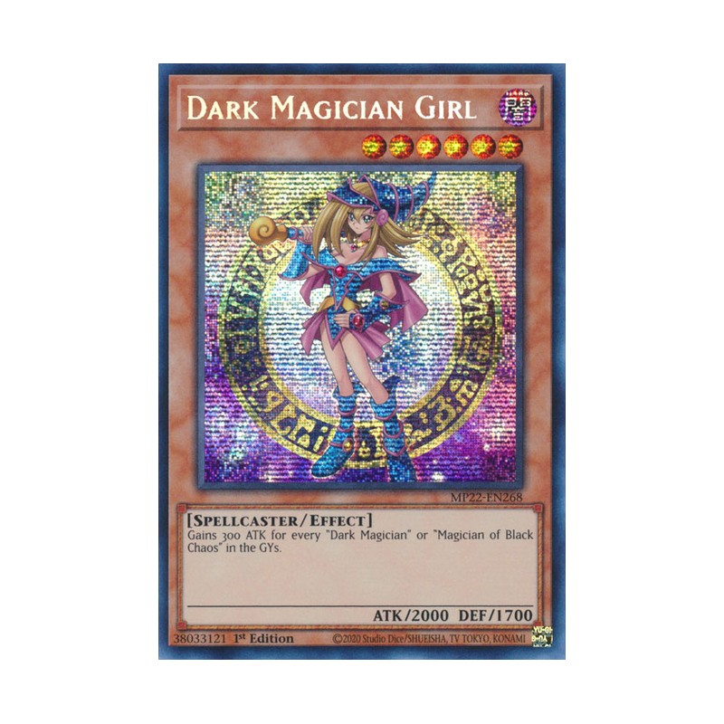 Dark Magician Girl Mp22 En268 Prismatic Secret Rare Duelshop 