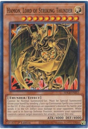 Hamon, Lord of Striking Thunder - SDCB-EN011 - Common