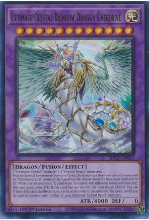 Ultimate Crystal Rainbow Dragon Overdrive - SDCB-EN042 - Ultra Rare