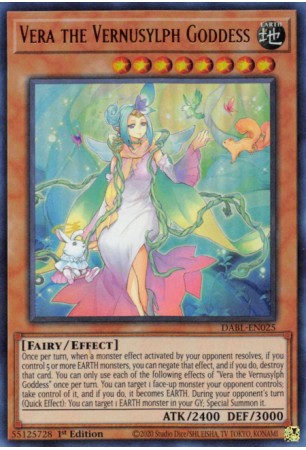 Vera the Vernusylph Goddess - DABL-EN025 - Ultra Rare