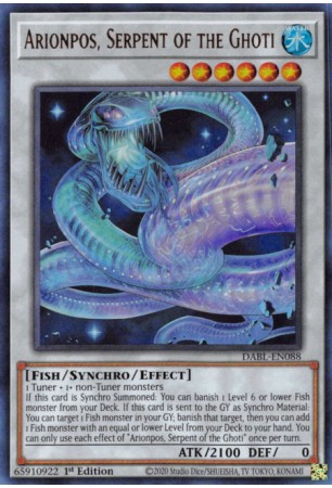 Arionpos, Serpent of the Ghoti - DABL-EN088 - Ultra Rare