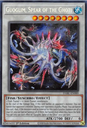 Guoglim, Spear of the Ghoti - DABL-EN089 - Secret Rare