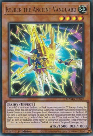 Kelbek the Ancient Vanguard - MAMA-EN027 - Ultra Rare