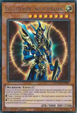 Black Luster Soldier - Envoy of the Beginning - MAMA-EN047 - Ultra Rare