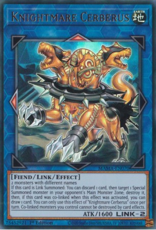 Knightmare Cerberus - MAMA-EN070 - Ultra Rare