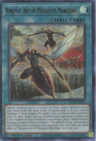 Ninjitsu Art of Mosquito Marching - BLCR-EN030 - Ultra Rare