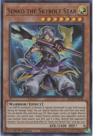 Senko the Skybolt Star - BLCR-EN036 - Ultra Rare