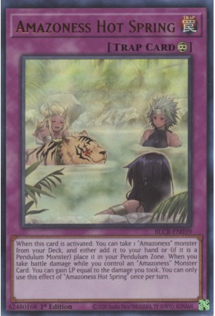 Amazoness Hot Spring - BLCR-EN039 - Ultra Rare