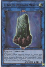 G Golem Stubborn Menhir - BLCR-EN043 - Ultra Rare