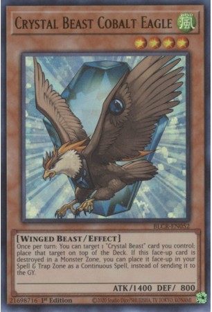 Crystal Beast Cobalt Eagle - BLCR-EN052 - Ultra Rare