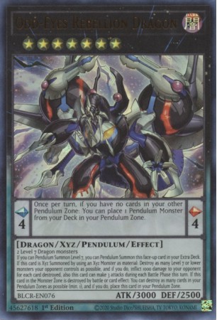 Odd-Eyes Rebellion Dragon - BLCR-EN076 - Ultra Rare