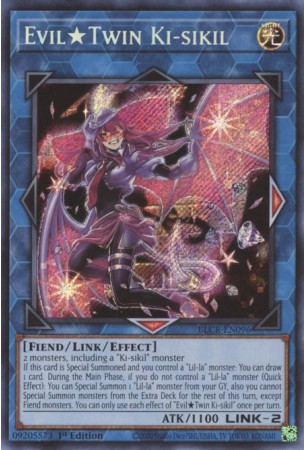 Evil★Twin Ki-sikil - BLCR-EN096 - Secret Rare