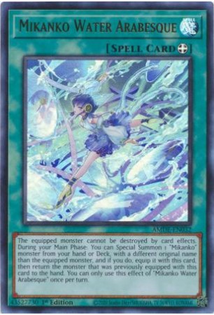 Mikanko Water Arabesque - AMDE-EN032 - Ultra Rare