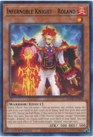 Infernoble Knight - Roland - AMDE-EN050 - Rare