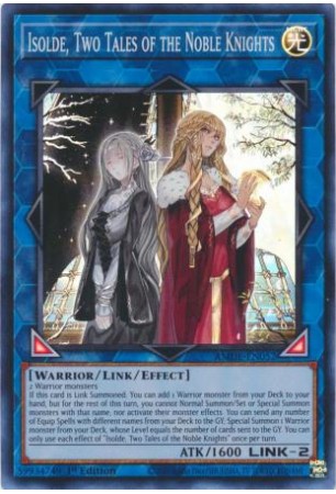 Isolde, Two Tales of the Noble Knights - AMDE-EN052 - Super Rare