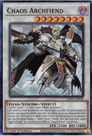 Chaos Archfiend - PHHY-EN039 - Ultra Rare