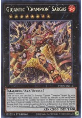 Gigantic "Champion" Sargas - PHHY-EN045 - Secret Rare