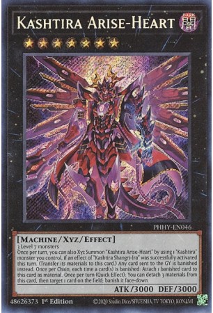 Kashtira Arise-Heart - PHHY-EN046 - Secret Rare