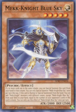 Mekk-Knight Blue Sky - SDBT-EN018 - Common