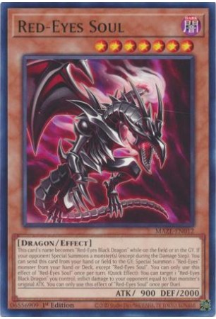 Red-Eyes Soul - MAZE-EN012 - Rare