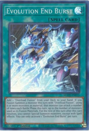 Evolution End Burst - MAZE-EN015 - Super Rare