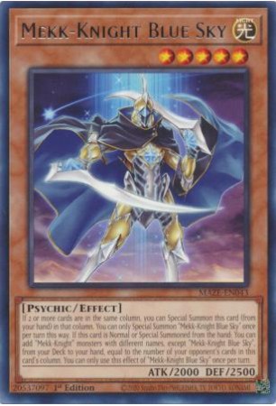 Mekk-Knight Blue Sky - MAZE-EN043 - Rare