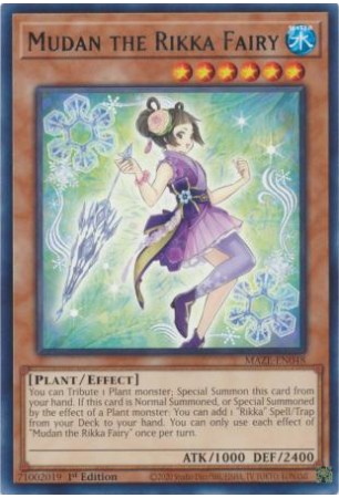 Mudan the Rikka Fairy - MAZE-EN048 - Rare