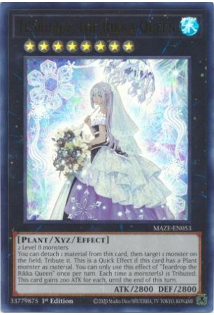 Teardrop the Rikka Queen - MAZE-EN053 - Ultra Rare