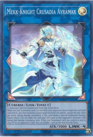 Mekk-Knight Crusadia Avramax - MAZE-EN054 - Super Rare