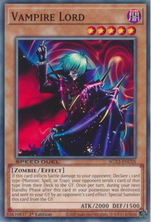 Vampire Lord - SGX3-ENC05 - Common