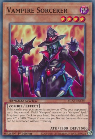 Vampire Sorcerer - SGX3-ENC07 - Common