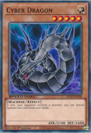 Cyber Dragon (alt. art) - SGX3-ENI28 - Common