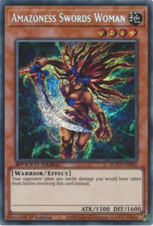 Amazoness Swords Woman - SGX3-END02 - Secret Rare