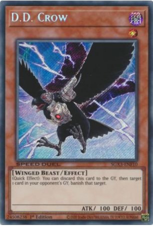 D.D. Crow - SGX3-ENF10 - Secret Rare