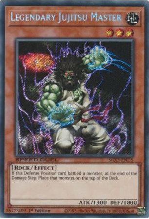 Legendary Jujitsu Master - SGX3-ENI15 - Secret Rare