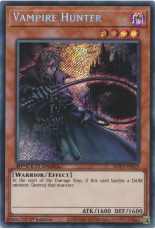 Vampire Hunter - SGX3-ENI19 - Secret Rare